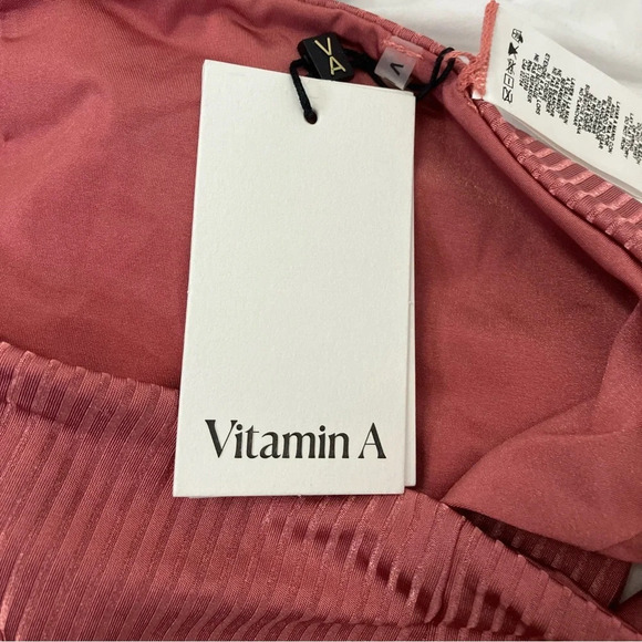 Vitamin A Sienna High Waist Ecorib Bikini Bottom - Picture 7 of 9